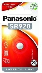 Panasonic óraelem SR920, ezüst-oxid, 1db/csomag SR-920EL/1B (SR-920EL/1B)