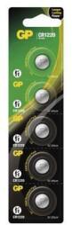 GP Batteries Lítium gombelem CR1220 5db/bliszter (EMOS-B1520)