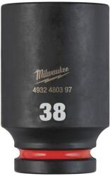 Milwaukee 3/4" Gépi Dugókulcs 6 lapú, hosszú 38 mm - 1 db (MI-4932480397)