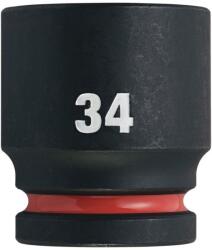 Milwaukee 3/4" Gépi Dugókulcs 6 lapú, rövid 34 mm - 1 db (MI-4932480371)
