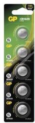 GP Batteries Lítium gombelem CR1620 5db/bliszter (EMOS-B1570)