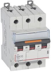  DX3 kismegszakító 25kA 3P 400V~ MA10 (LEG-409880)