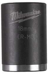 Milwaukee 3/8" Dugókulcsbetét hatlapú, gépi, rövid 18 mm - 1 db (MI-4932478017)