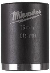 Milwaukee 3/8" Dugókulcsbetét hatlapú, gépi, rövid 19 mm - 1 db (MI-4932478018)