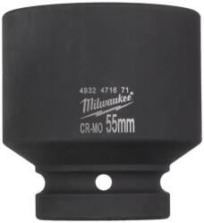Milwaukee 1" Gépi Dugókulcs 6 lapú - rövid 55 mm - 1 db (MI-4932471671)