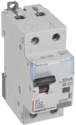 DX3 1P+N kombinált áram-védőkapcsoló C32 10000A / 10kA 30MA A típus (LEG-411299)