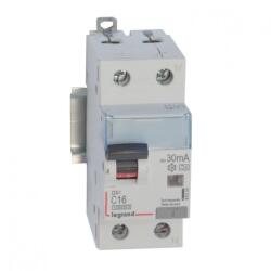 DX3 1P+N kombinált áram-védőkapcsoló C16 10000A / 10kA 30MA A típus (LEG-411296)