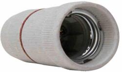 Porcelánfoglalat E27 10x1 menettel (10) (FOGLALAT-E27 POR M10X1)
