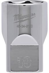 Milwaukee 1/2" Dugókulcsbetét rövid - 19 mm - 1 db (MI-4932480017)