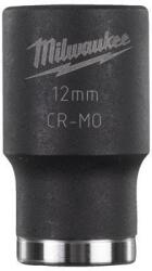 Milwaukee 3/8" Dugókulcsbetét hatlapú, gépi, rövid 12 mm - 1 db (MI-4932478011)
