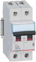 TX3 kismegszakító 2P C20 6000A/6kA BIC (LEG-403529)