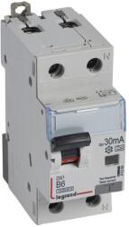  DX3 1P+N kombinált áram-védőkapcsoló B6 10000A / 10kA 30MA A típus (LEG-411285)