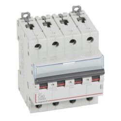  DX3 kismegszakító 4P C40 10000A / 16 kA (LEG-409340)