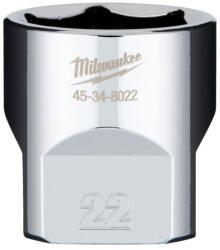 Milwaukee 3/8" Dugókulcsbetét rövid - 22 mm - 1 db (MI-4932479998)