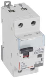 DX3 1P+N kombinált áram-védőkapcsoló C10 6000A / 10kA 30mA A-Hpi+ (LEG-411103)