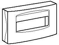 DLP Lexic 8 modulos keret, 130-as fedélhez (LEG-010985)