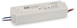 MEAN WELL LED Tápegység, 24V DC, 60W, Mean Well LPV-60-24 (MW-LPV-60-24)