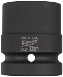 Milwaukee 1" Gépi Dugókulcs 6 lapú - rövid 33 mm - 1 db (MI-4932471666)