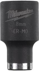 Milwaukee 3/8" Dugókulcsbetét hatlapú, gépi, rövid 8 mm - 1 db (MI-4932478008)