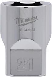Milwaukee 1/2" Dugókulcsbetét rövid - 21 mm - 1 db (MI-4932480019)