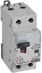 DX3 1P+N kombinált áram-védőkapcsoló C25 6000A / 10kA 30mA A-Hpi+ (LEG-411107)