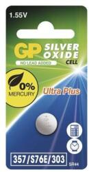 GP Batteries Ultra Plus Gombelem karórába 357F1 1db/bliszter (EMOS-B3357F1)