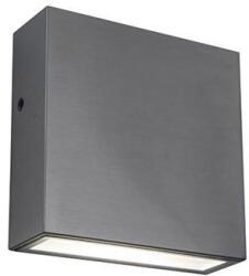 LUTEC GEMINI XF fali lámpatest, rozsdamentes acél, 750 lm, 9, 5 W, IP 54 (LUTEC-5104004001)