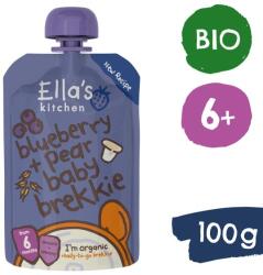Ella's Kitchen БИО Закуска боровинка и круша (100 г) (EK083)