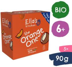 Ella's Kitchen BIO ORANGE ONE Плодовo пюре с манго (5x90 g) (EK247)