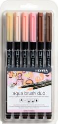 LYRA Double Tip Aqua Duo Refill cerneală Skin Tones 6 Bucăți (6521062)