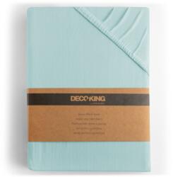  Lepedő AMBER szín mentazöld stílus klasszikus anyag dzsörzé 200-220x200 DecoKing