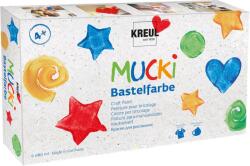 Kreul Mucki Set de vopsea pentru degete 6 x 80 ml (24160)