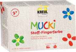 Kreul Mucki 28420 Set de vopsea pentru degete 6 x 150 ml (<![CDATA[28420]]>)