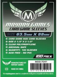 Mayday games Kártyavédő kártyajátékokhoz (100 db-os csomag) 63.5 mm x 88 mm (MDG-7041) - tarsasjatekmania