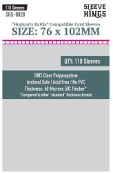 Sleeve Kings egyedi Roxforti csata nagy kártyákhoz való kártyavédő (110 darabos csomag) 76x102 mm (SKS-8828) - tarsasjatekmania
