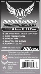 Mayday games Magnum Platinum kártyavédő 61 x 112 mm "Dwarf King" Francia Tarot (MDG-7113)