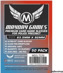 Mayday games Prémium Egyedi "Police Precinct" kártyavédő 63, 5 x 92 mm (50 db-os csomag) (MDG-7139) - tarsasjatekmania
