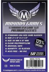 Mayday games Premium USA méretű kártyavédő 56 x 87 mm (50 db-os csomag) (MDG-7076) - tarsasjatekmania