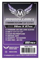 Mayday games Standard USA méretű kártyavédő 56 mm x 87 mm (100 db-os csomag) (MDG-7040) - tarsasjatekmania
