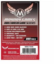 Mayday games Mini Chimera kártyavédő 43 x 65 mm (100 db-os csomag) (MDG-7045) - tarsasjatekmania