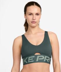 Nike Pro Indy Plunge Womens Medium-Support Padded Sports Bra XL | Femei | Sutiene | Verde | HF7324-338 (HF7324-338)