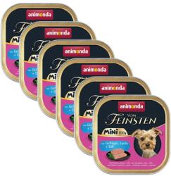 Animonda Animonda Vom Feinsten Adult Mini - carne de pasăre, somon și mărar 6 x 100 g
