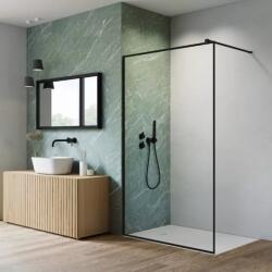 Radaway Perete de dus tip Walk-In, negru mat, Radaway Nes Black Walk-In II Frame 10013110-54-56 (10013110-54-56)