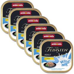 Animonda Animonda Vom Feinsten Adult Cat Milkies - pui în sos de smântână 6 x 100 g