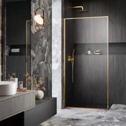 Radaway Perete de dus tip Walk-In universal, auriu lucios, Radaway Modo F Gold II 10409154-09-01 (10409154-09-01)