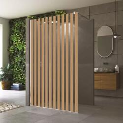 RONAL Perete de dus tip Walk-In, cu profil compensator de fixare pe perete, Ronal Easy STR4P Japan STR4P0905082 (STR4P0905082)