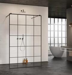 Radaway Perete de dus tip Walk-In, Radaway Modo New Black I Factory 388164-54-57 (388164-54-57)