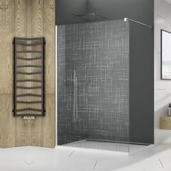 RONAL Perete de dus tip Walk-In, cu profil compensator de fixare pe perete, Ronal STR4P Easy Decor Lines STR4P1005061 (STR4P1005061)