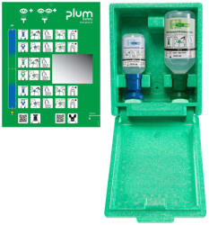 Plum 4789 Eyewash Box szemkimosó doboz - 1x200ml pH semleges + 1x500ml 0, 9% szemkimosó (4789)
