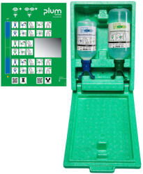 Plum 4810 Eyewash Box szemkimosó doboz - 1x500ml pH semleges + 1x1000ml Duo 0, 9% szemkimosó (4810)